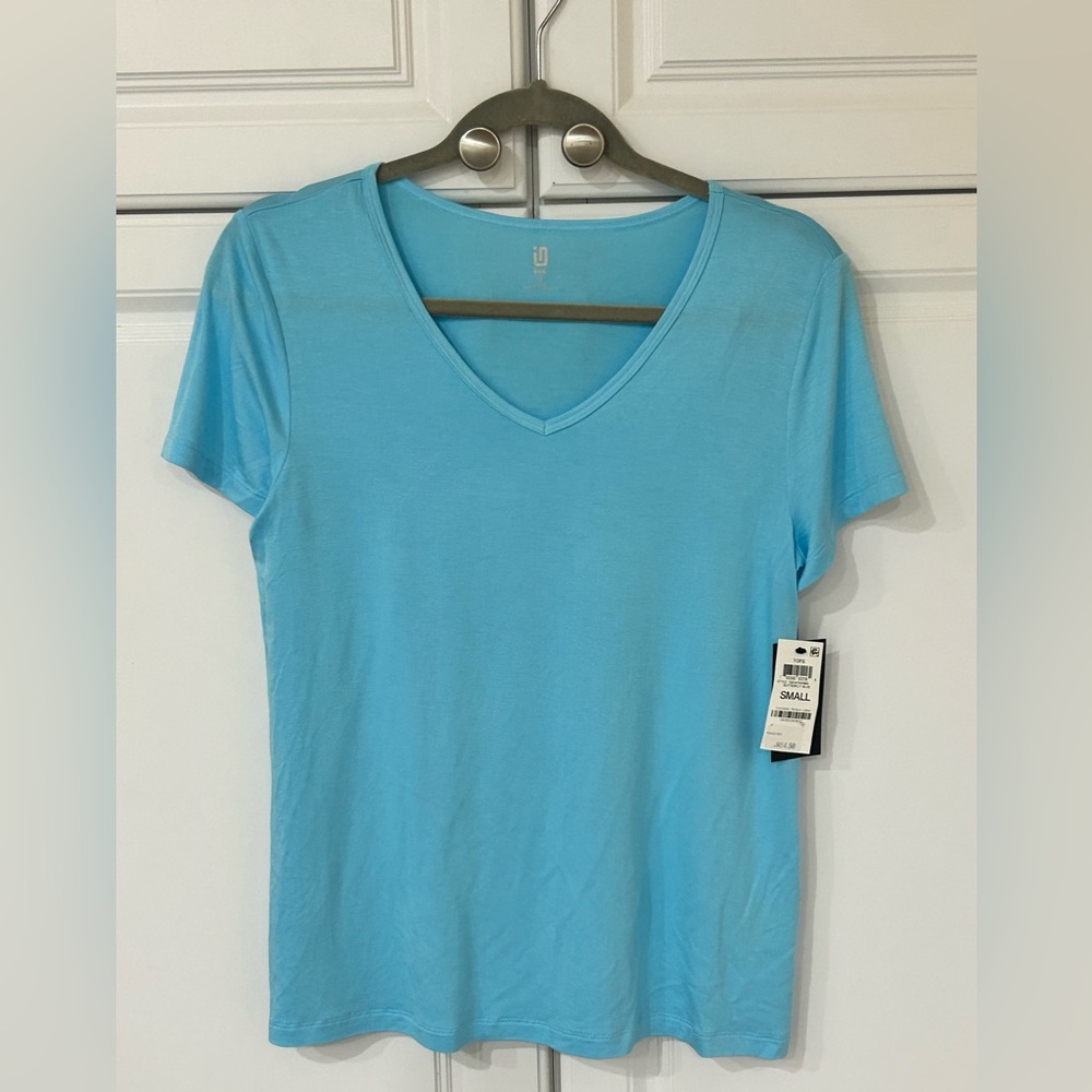 IDEOLOGY Women’s V-Neck Short Shirt Size Small